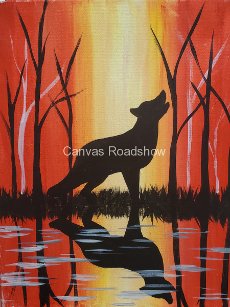 Kids Canvas painting – Horse – The Canvas Roadshow