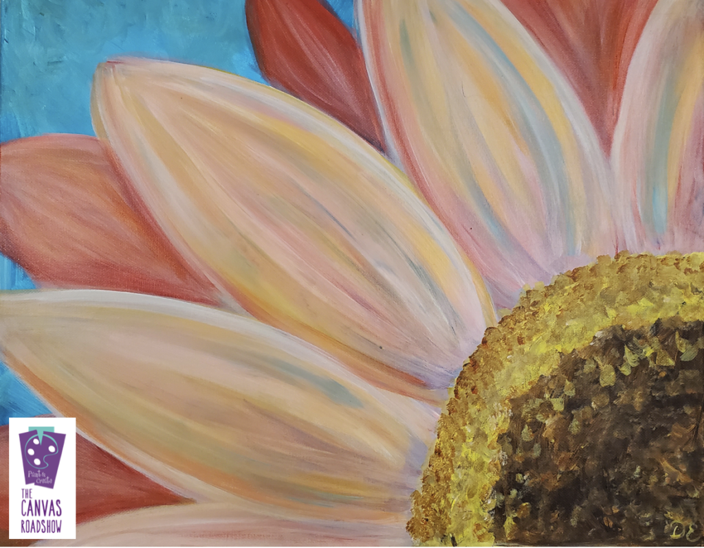 Sunflower Gerbera Daisy Painting The Canvas Roadshow
