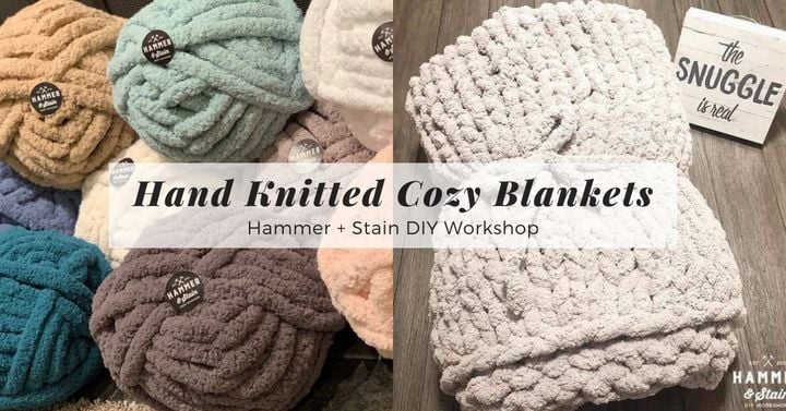 Cozy Knit Blankets – Hammer & Stain NWI