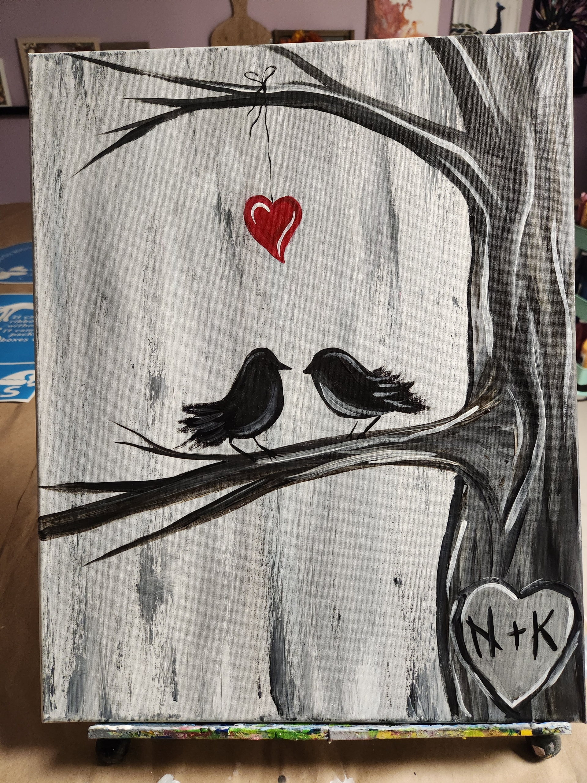 Couples Canvas Painting- February 11th, 2023 @4:30pm