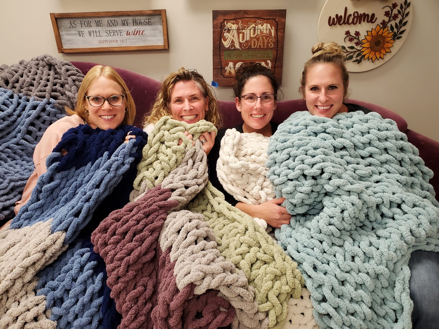 Cozy Knit Blanket Workshop - Image 9