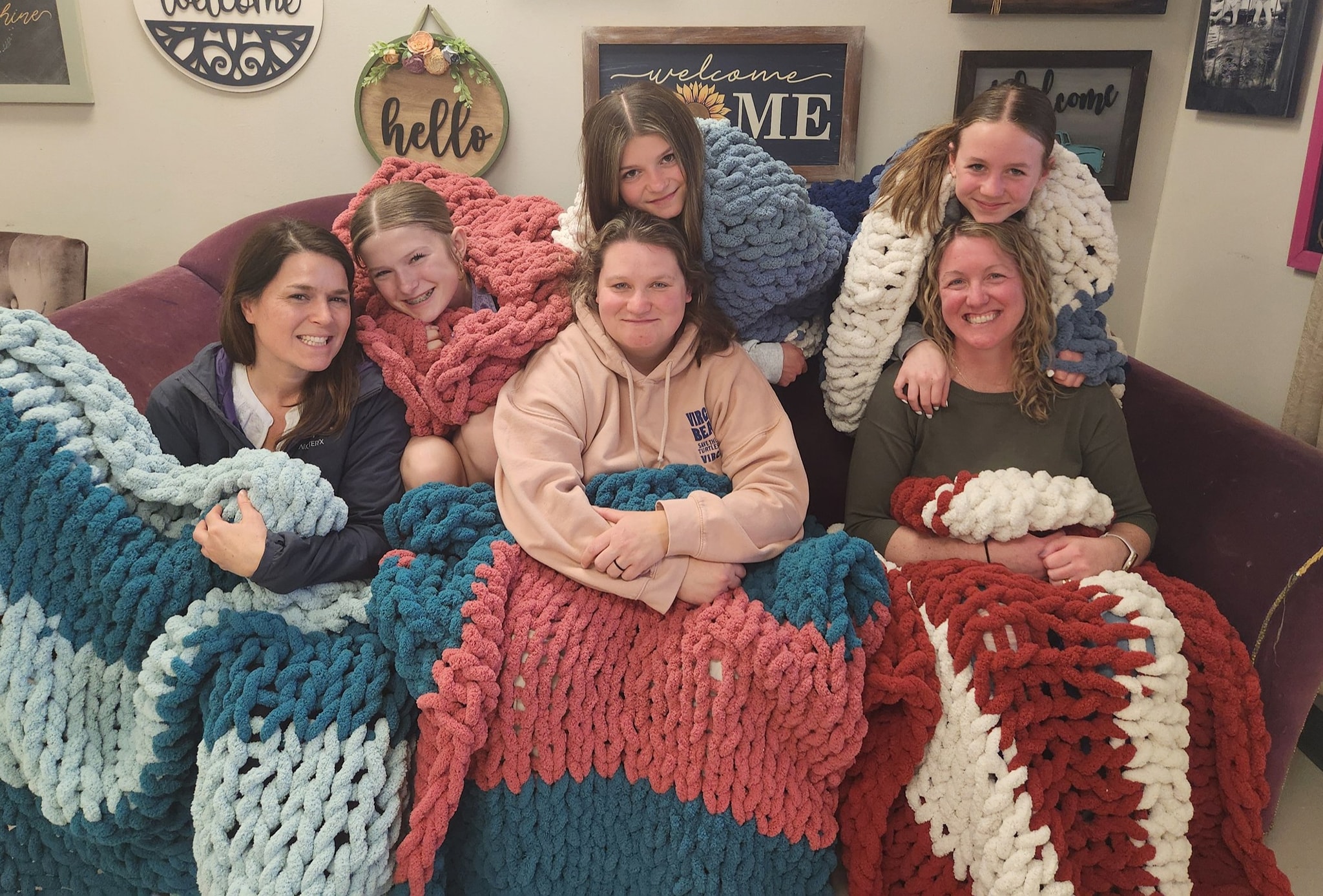 Cozy Knit Blanket Workshop - Image 4
